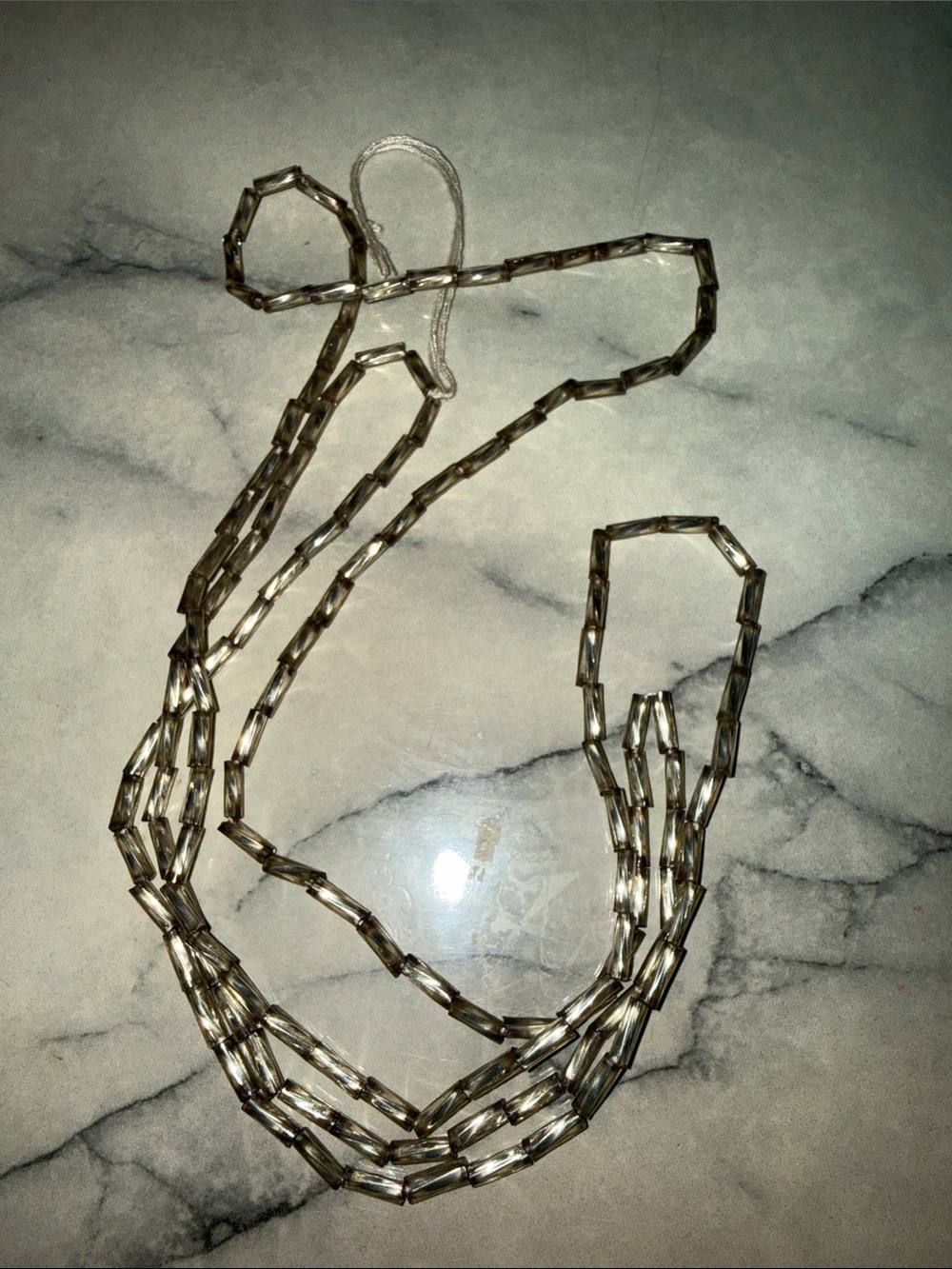 Multistrand Clear Beaded waist beads